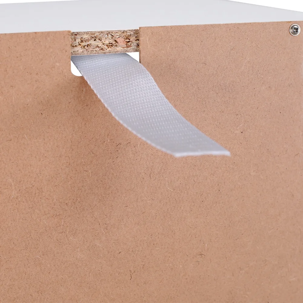 WOLTU Modernes MDF-Bücherregal mit 6 Fächern, 30 x 23,5 x 158,4 cm, Aufbewahrungsregal für Büro, Wohnzimmer, Lesezimmer, Zuhause – Detail 8