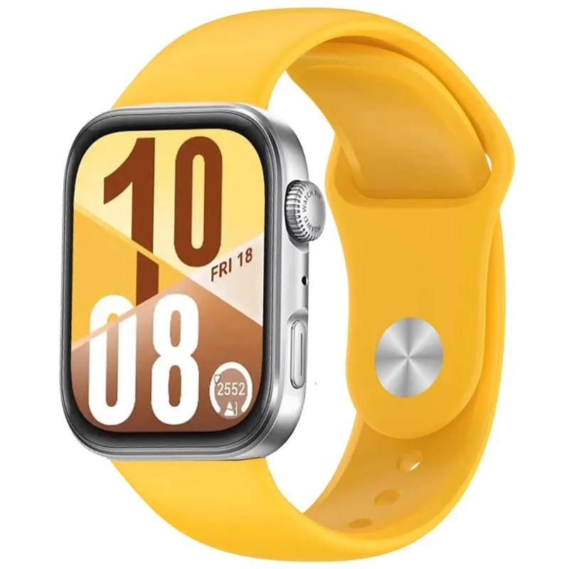 Breathable Silicone Sports Strap - Comfortable Replacement Wristband Accessory