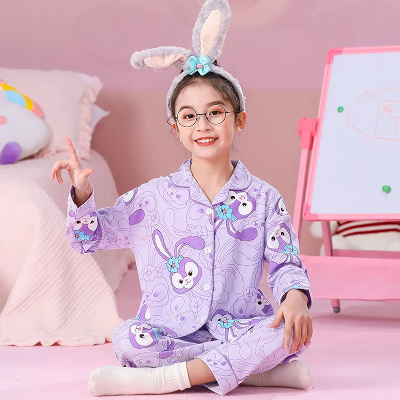 Kawaii Sanrio My Melody Kids Pajamas Sets Cartoon Cinnamoroll Girls Home  Clothing Anime Kuromi Boys Sleepwear Children Clothing