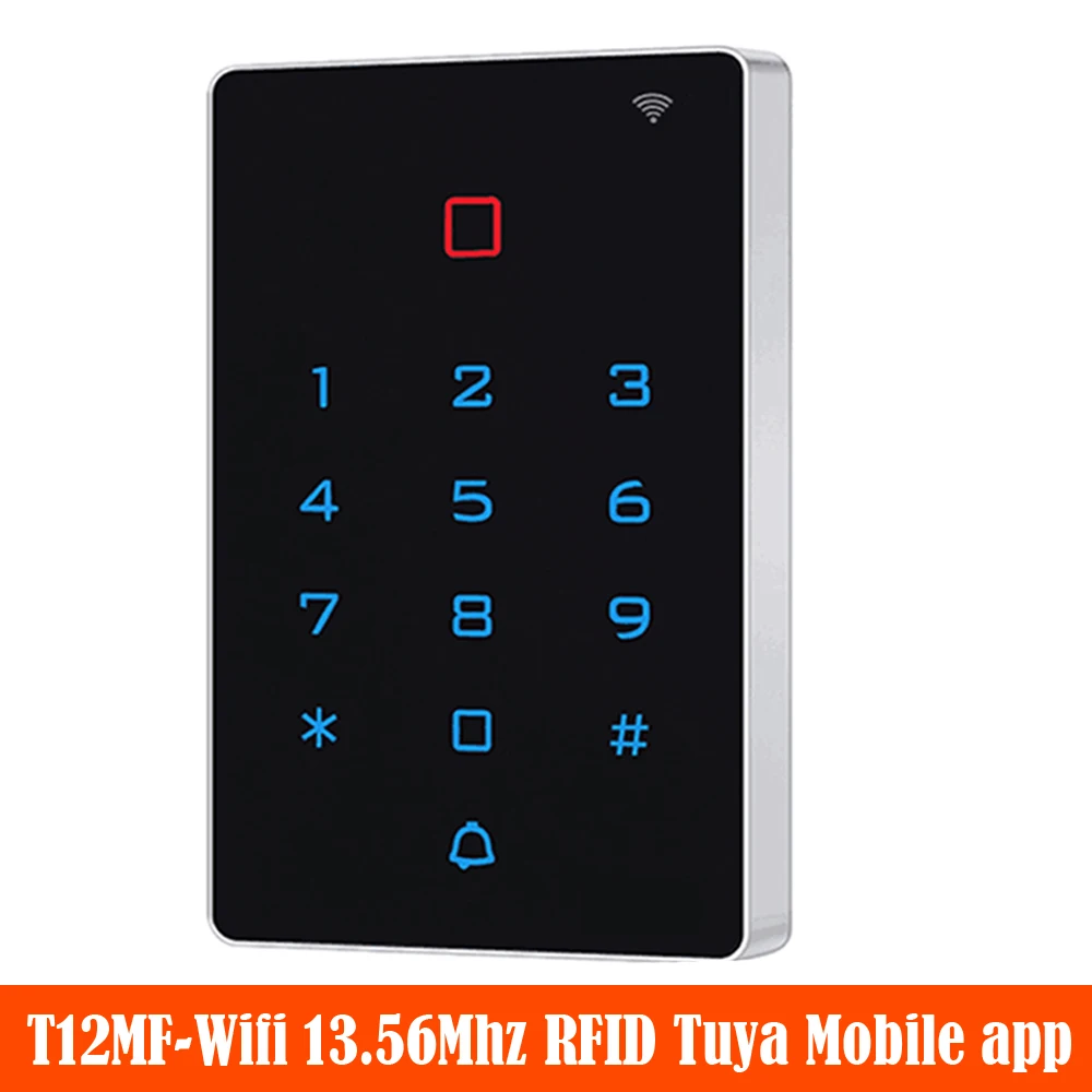 Tuya App Backlit Touch Keypad Wifi Access Control 125Khz RFID Standalone Access Keyapd Wifi Smart Lock best wifi door lock Access Control Systems