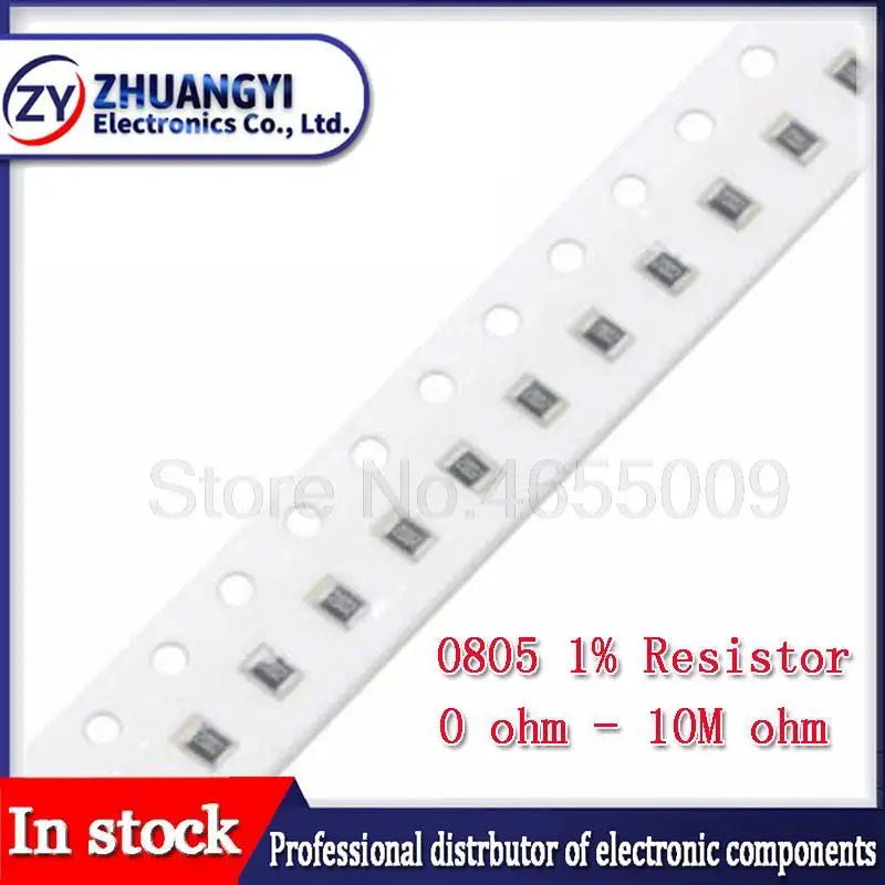 

100 шт. 1% 0805 SMD резистор 0R ~ 10 м 1/8 Вт 0 0,1 1 10 100 150 220 330 Ом 1 к 2,2 к 4,7 к 10 к 100 к 1R 10R 100R 150R 220R 330R 1 М 10 м