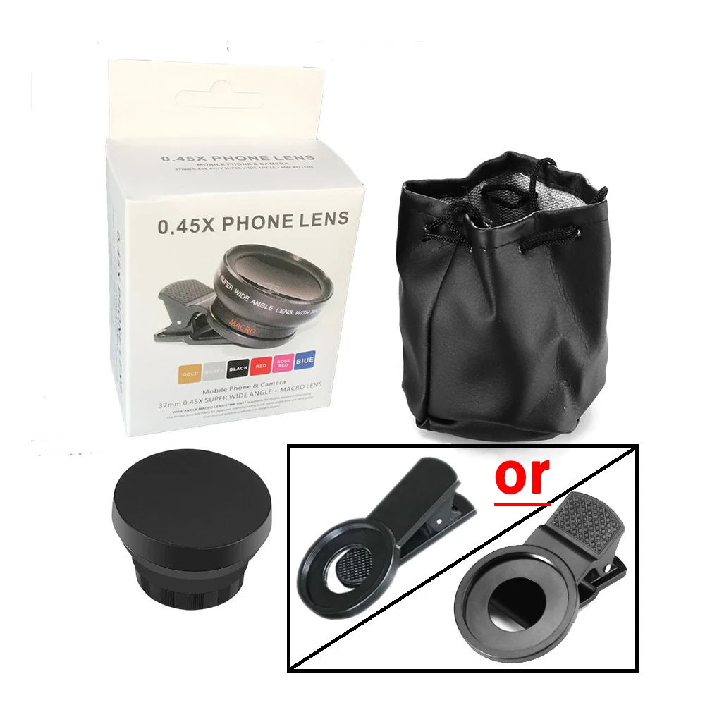 IN Phone Lens Kit 37mm 49uv Super Wide Angle
