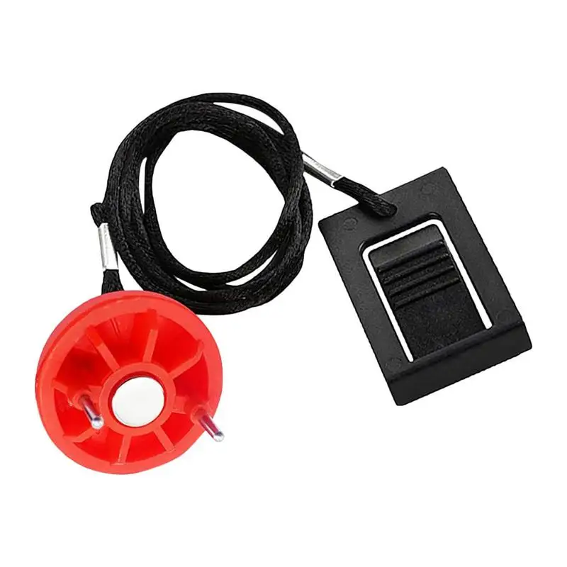 Treadmill safety switch universal treadmill key replacement round socket magnet automatic protection device gym accessories fitness equipment parts