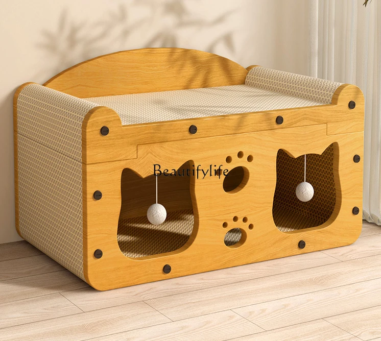 

Vertical Cat Scratch Board Integrated Wear-Resistant Non-Chip Four Seasons Universal Winter Cat Toy Supplies