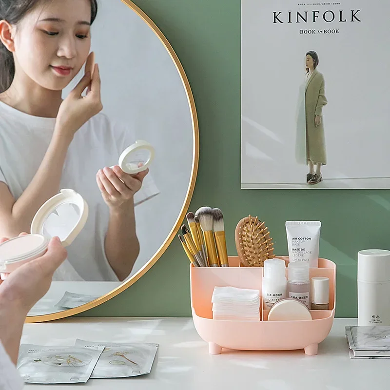 

Школьный креативный держатель-органайзер 6 дюймов, стойка, многофункциональная коробка для канцелярских принадлежностей, офисный пенал для макияжа и гирлянды, настольный органайзер для хранения