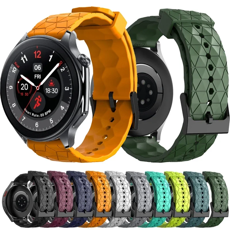 Sport Silicone Strap, 22mm - Versatile Watchband Accessory