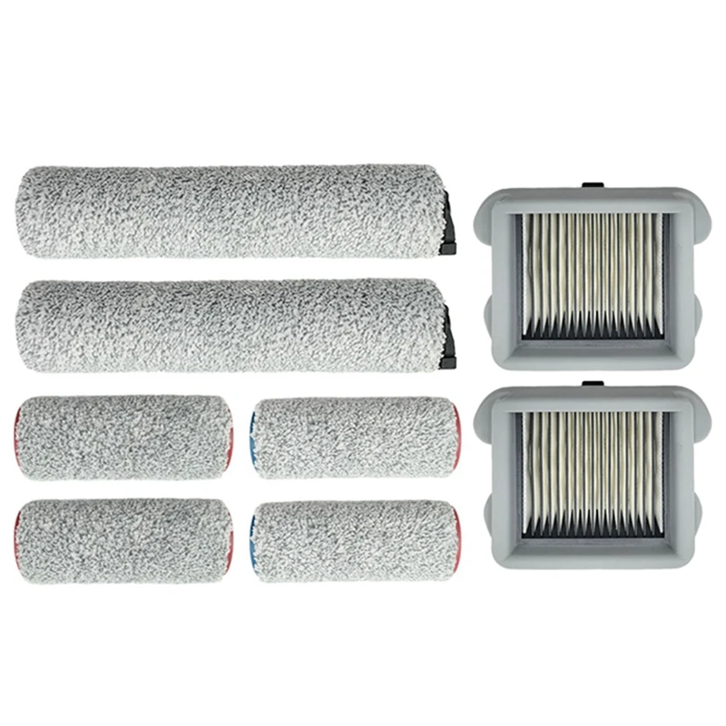 

For Roborock U10 Wireless Floor Scrubber Vacuum Cleaner Accessories Heavy Detachable Roller Brush Washable Filter Parts