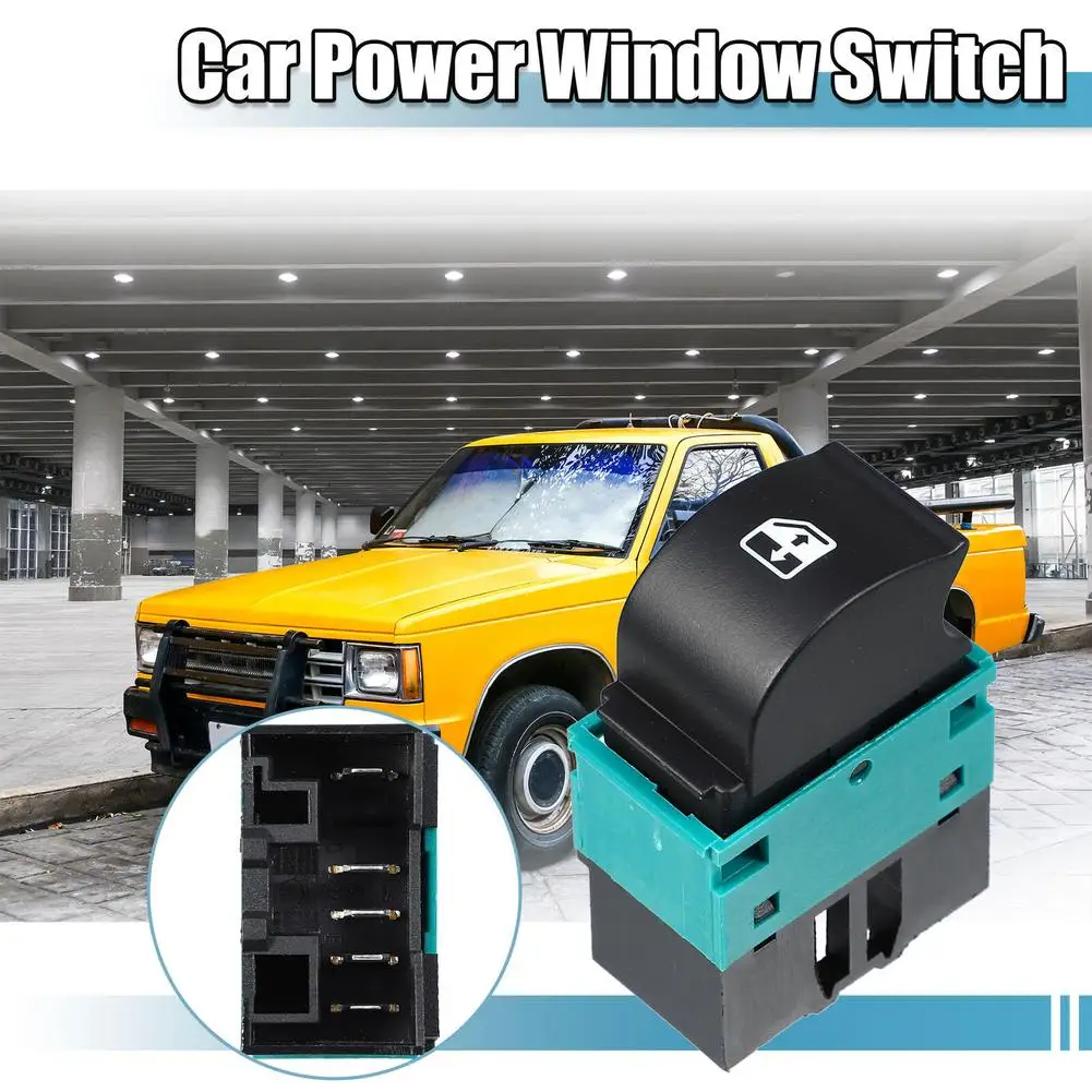 

Car Window Control Switch Window Regulator Single Switch Glass Lifter Parts 735417033 Compatible For Fiat