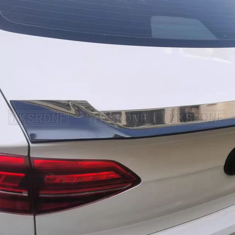 폭스바겐 VW 제타 MK7 2019-2022 하이 퀄리티 ABS 광택 블랙 M 스타일 리어 트렁크 립 스포일러, 자동차 액세서리
