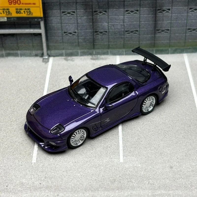 Mortal 1:64 Mazda RX-7 Veilside version alloy car model
