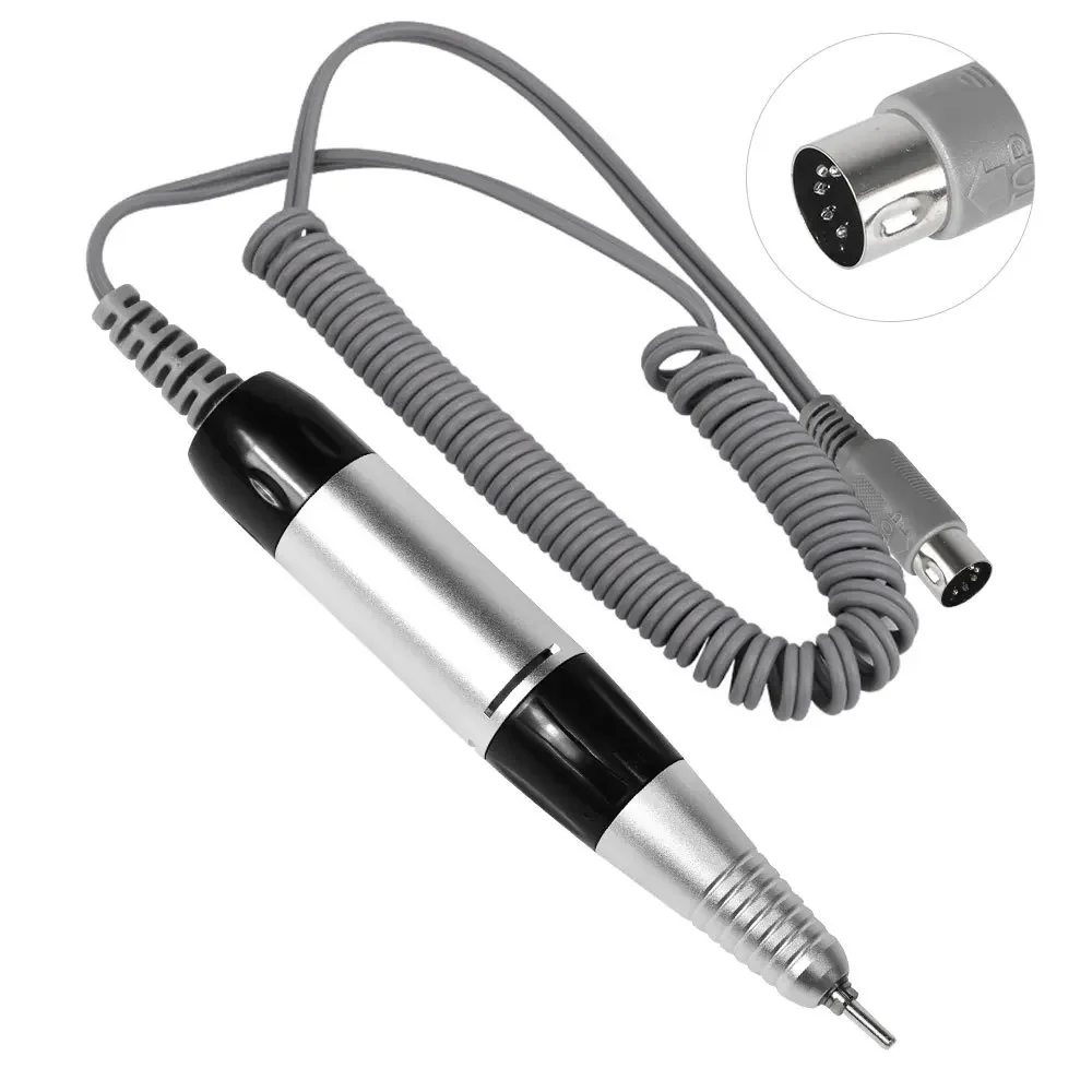 Electric Nail Drill Pen Handle File Polish Grind Machine Handpiece Manicure Pedicure Tool 5 PIN PLUG Nail Drill Accessories 6