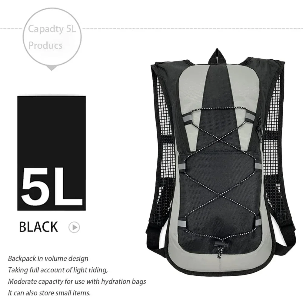 1Pcs Hiking Backpack 5L Waterproof Camping Backpack Lightweight Packable for Women Men Outdoor Travel Daypack hiking backpack