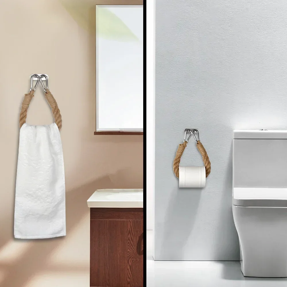 Paper Towel Holder Towel Rack Toilet Paper Holder Toilet Paper Rack Toilet Roll Holder Paper Towel Rack JJYY Retro Style Toilet Paper Holder Towel Rack For Home Bathroom Hotel Bathroom Essential Accessories