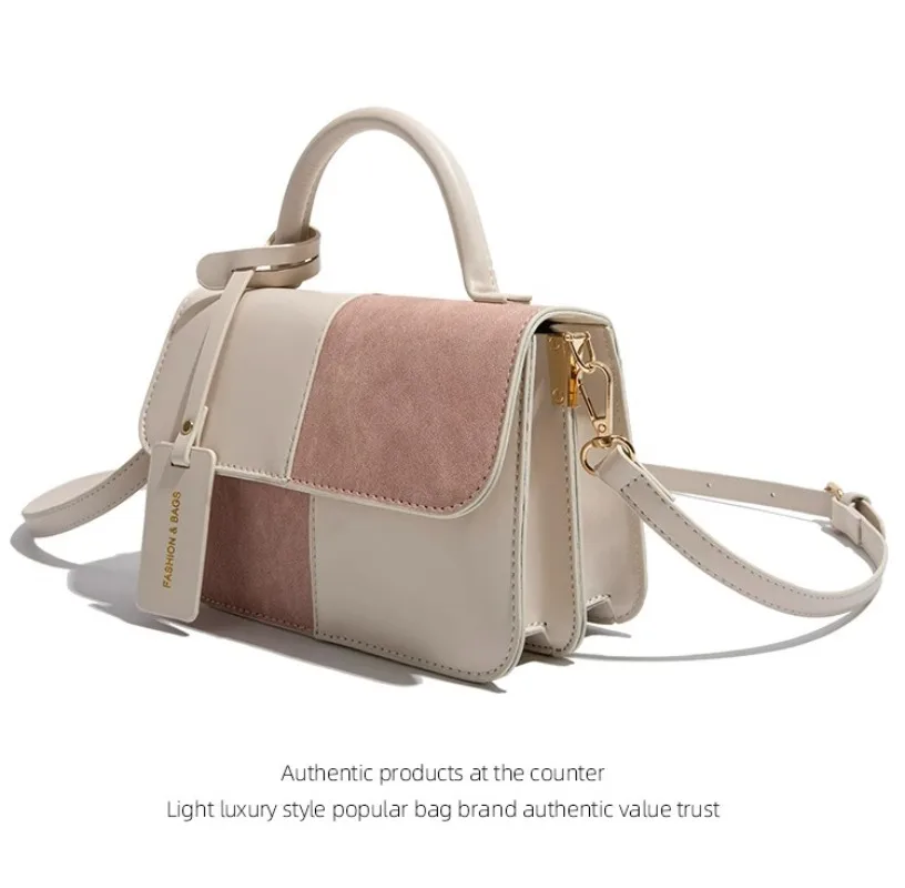French retro women shoulder bag