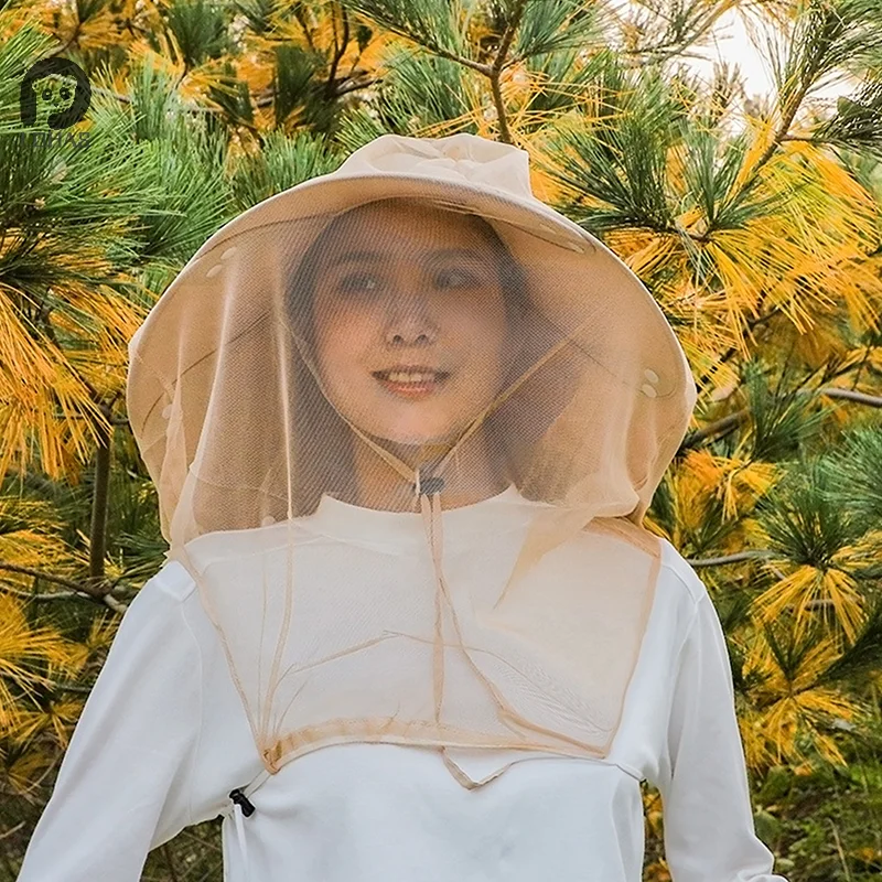 Mask Anti Mosquito Fishing Cap Outdoor Fishing Hat Veil Anti Bee Hat Insect Mesh Insect Bee Net Mosquito Net