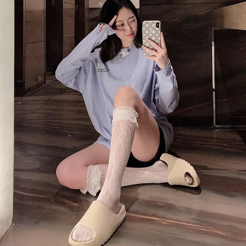 Eva Soft Flip Flops Male Thick Serrated Sole Anti-slip Shoes Men Women Summer Beach Slippers Luxury Brand Fashion Outdoor Indoor