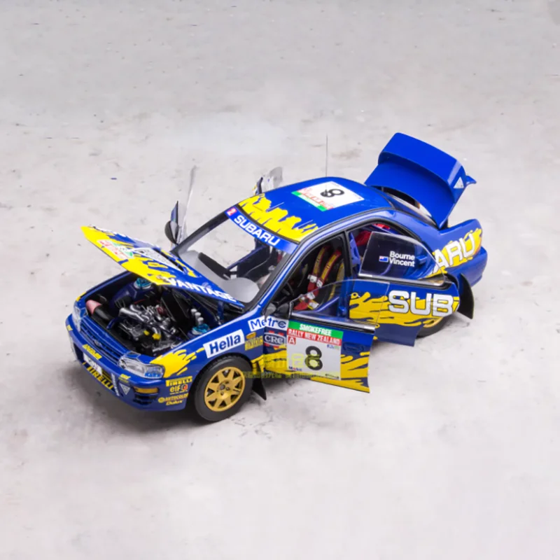 SunStar 1/18 Scale Impreza WRC 1995/1997 Alloy Car Model