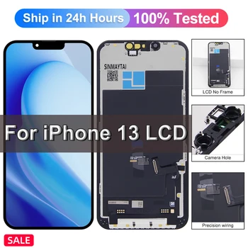 Display LCD Incell AAA+ per iPhone 13 + Assemblaggio Digitalizzatore Touch per Sostituzione Schermo iPhone 13