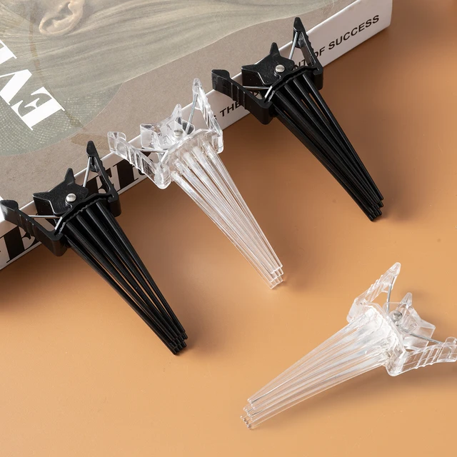 2pcs Simple Fluffy Hairpin Curling Root High Natural Fluffy Hair Clip Women Hair Curler Hair Curler Styling Fluffiness Tool Comb 6
