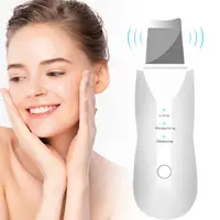 Ultrasonic Skin Scraper Pore Deep Face Cleaning Remover Blackheads Skin Care Spatula Shovel Cleanser with Vibration Massage 1