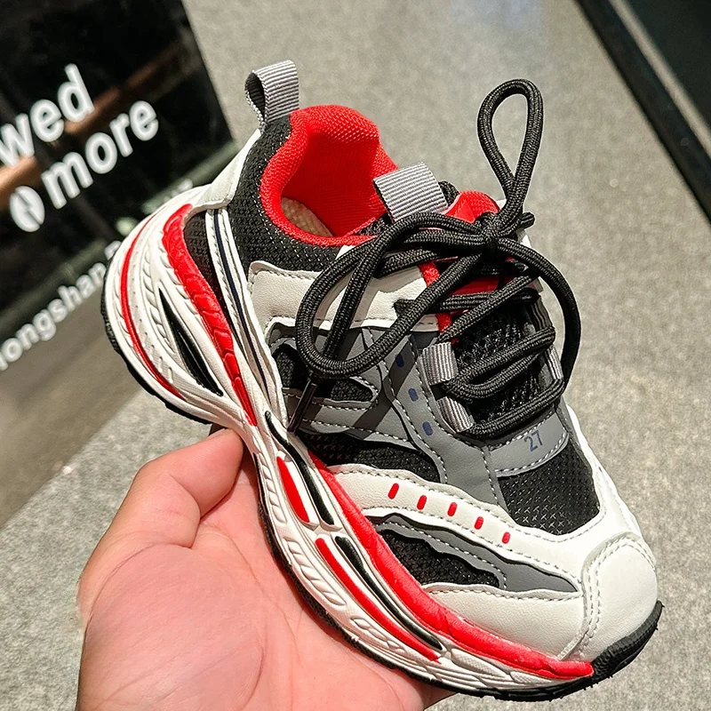 Kinder Tennis Herbst Neue Kausal Mode Kinder Mädchen Sport Schuhe Leichte Atmungsaktive Laufschuhe für Jungen Haken_voghion.com