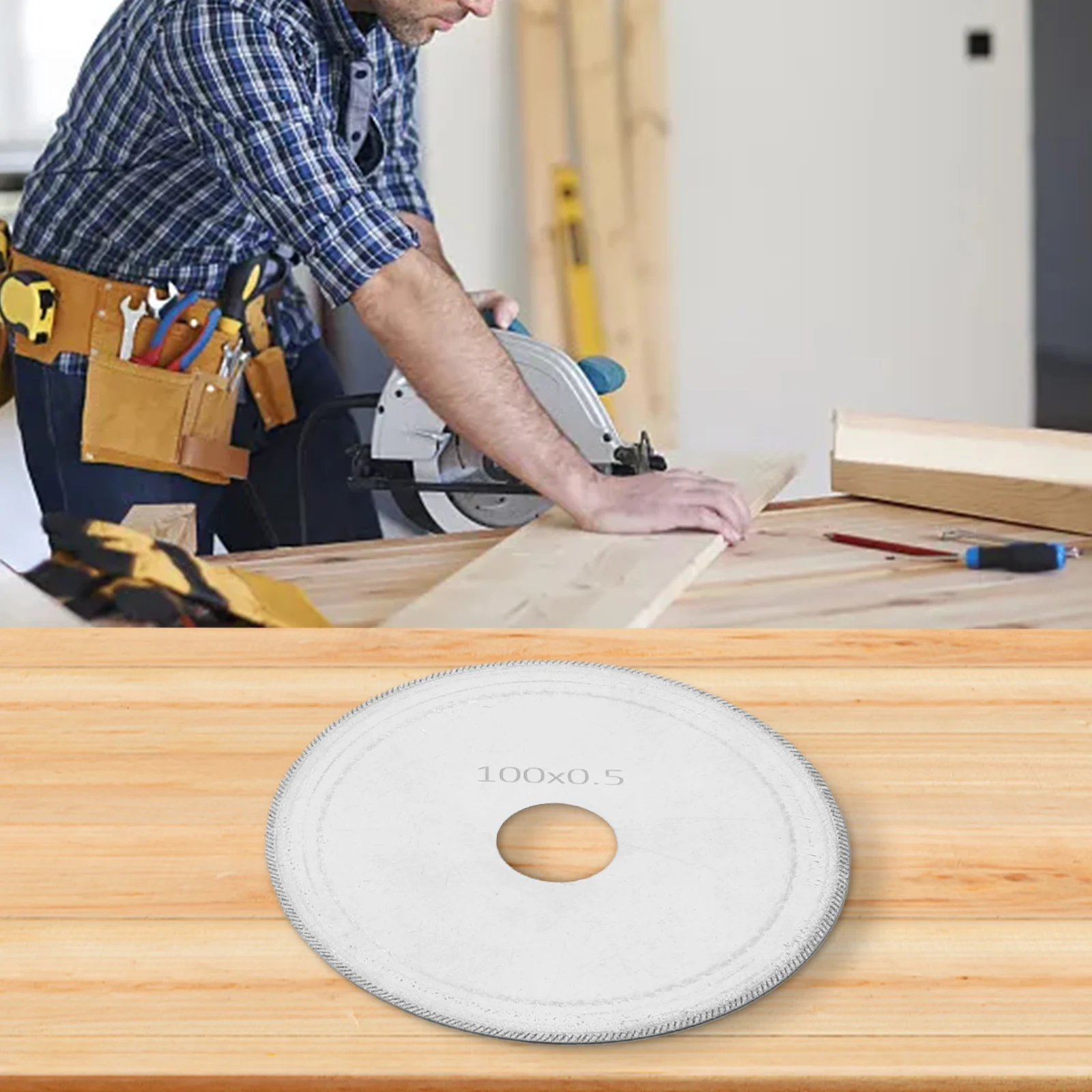 

1pc Diamond Saw Blade Cutting Disc 100/110/120/150mm 20mm Bore Super Thin For Lapidary Glass Stone Amber Cutting Tool Accessory