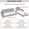 Velvet Elastic Sofa Covers 1/2/3/4 Seats Solid Couch Cover L Shaped Sofa Cover Protector Bench Covers 5