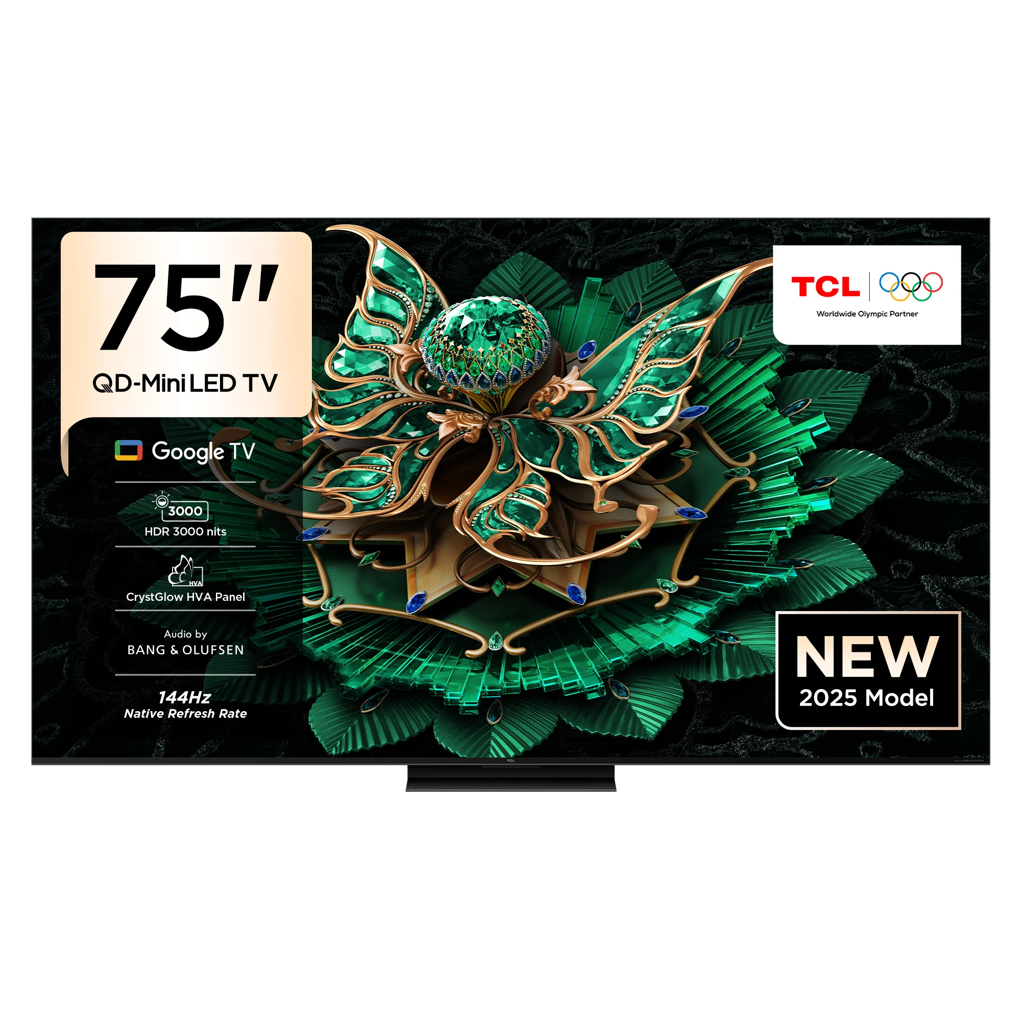 TCL C7K 65 بوصة/75 بوصة/85 بوصة QD-Mini LED 144 هر...
