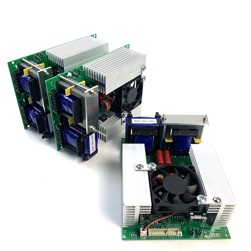 

400W Frequency Tracking Transducer Driver Ultrasound Generator PCB For Industrial Washer