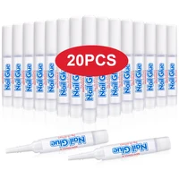 20pcs Glue for Rhinestones Nails Products Strong Hold Fast Dry Nail Tech Supplies Handmade Press On Manicure Accessories & Tools 1