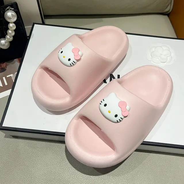 Hello Kitty Solid Slippers