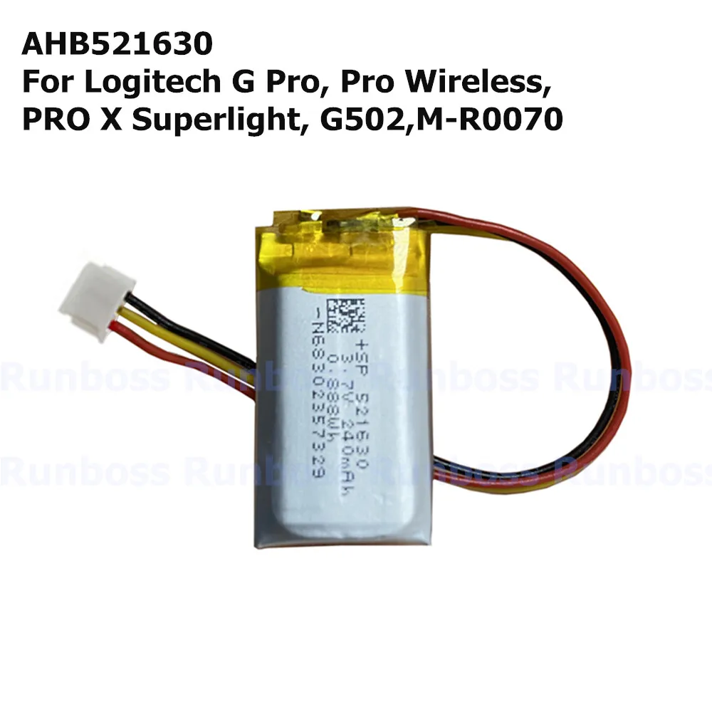 Batería CS de 180mAh para Logitech UE310,UE3500,UE4500,G Pro Wirels