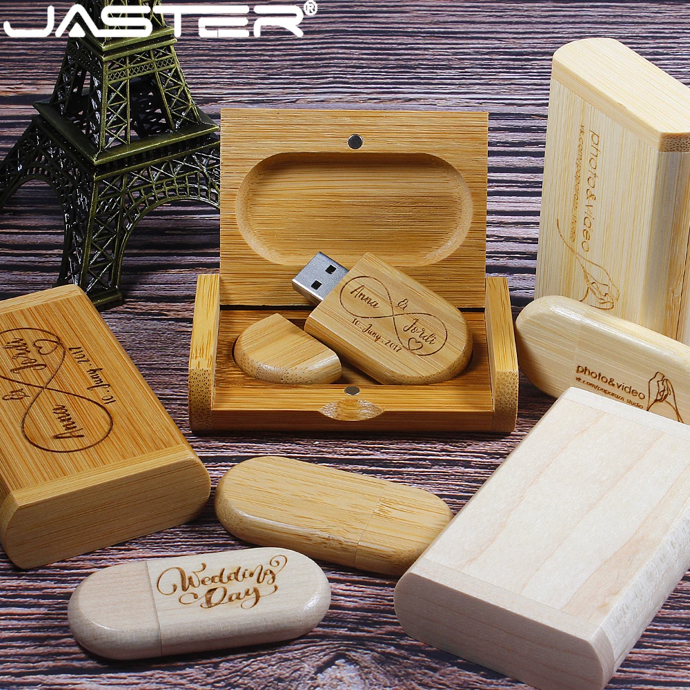 Рисунок 5 - Флеш-накопитель JASTER в деревянной коробке