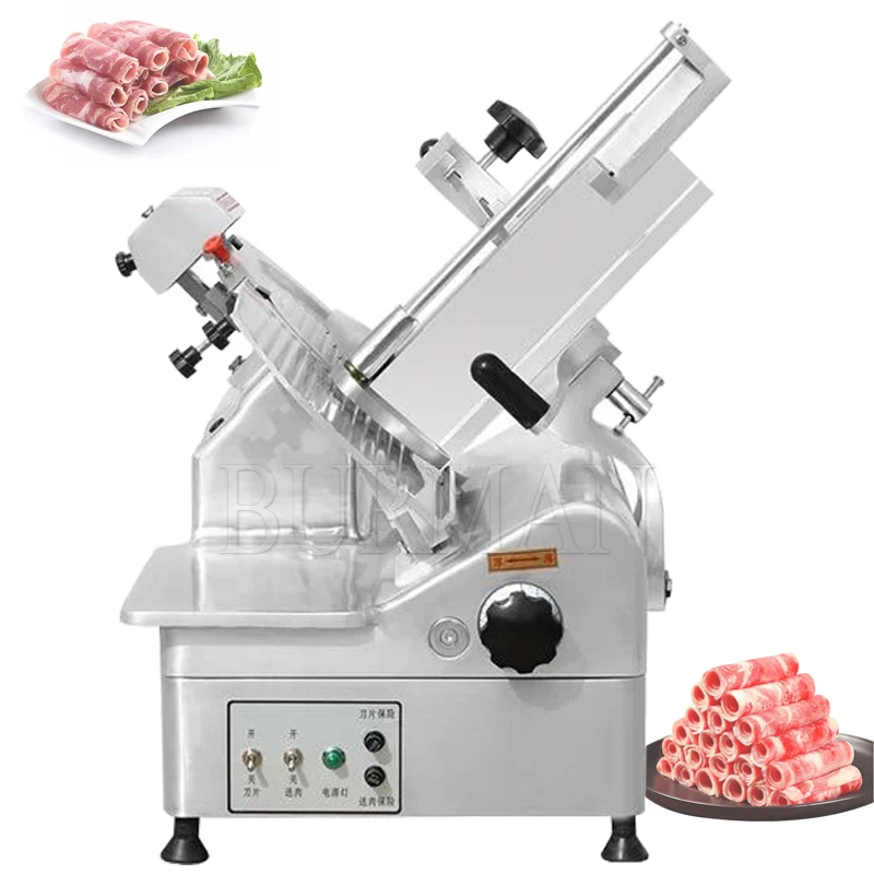 

Full Automatic Fat Beef Mutton Roll Slicer Electric Commercial Meat Slicer Kitchen Equipment Hot Pot Restaurant