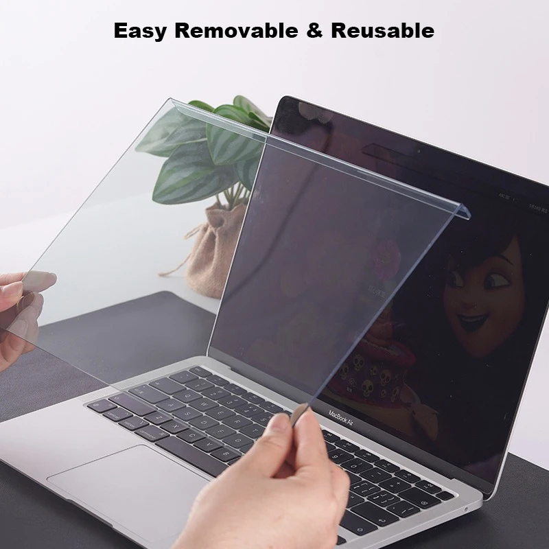 Acrylic Screen Filter Screen Protector Screen Shield Anti Blue Light Removable Reusable for Laptop Computer Monitor