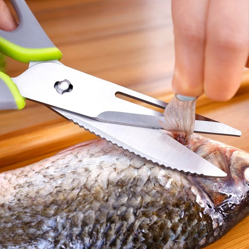 Professionelle Geflügelschere Aus Edelstahl - Für Küche & Outdoor!