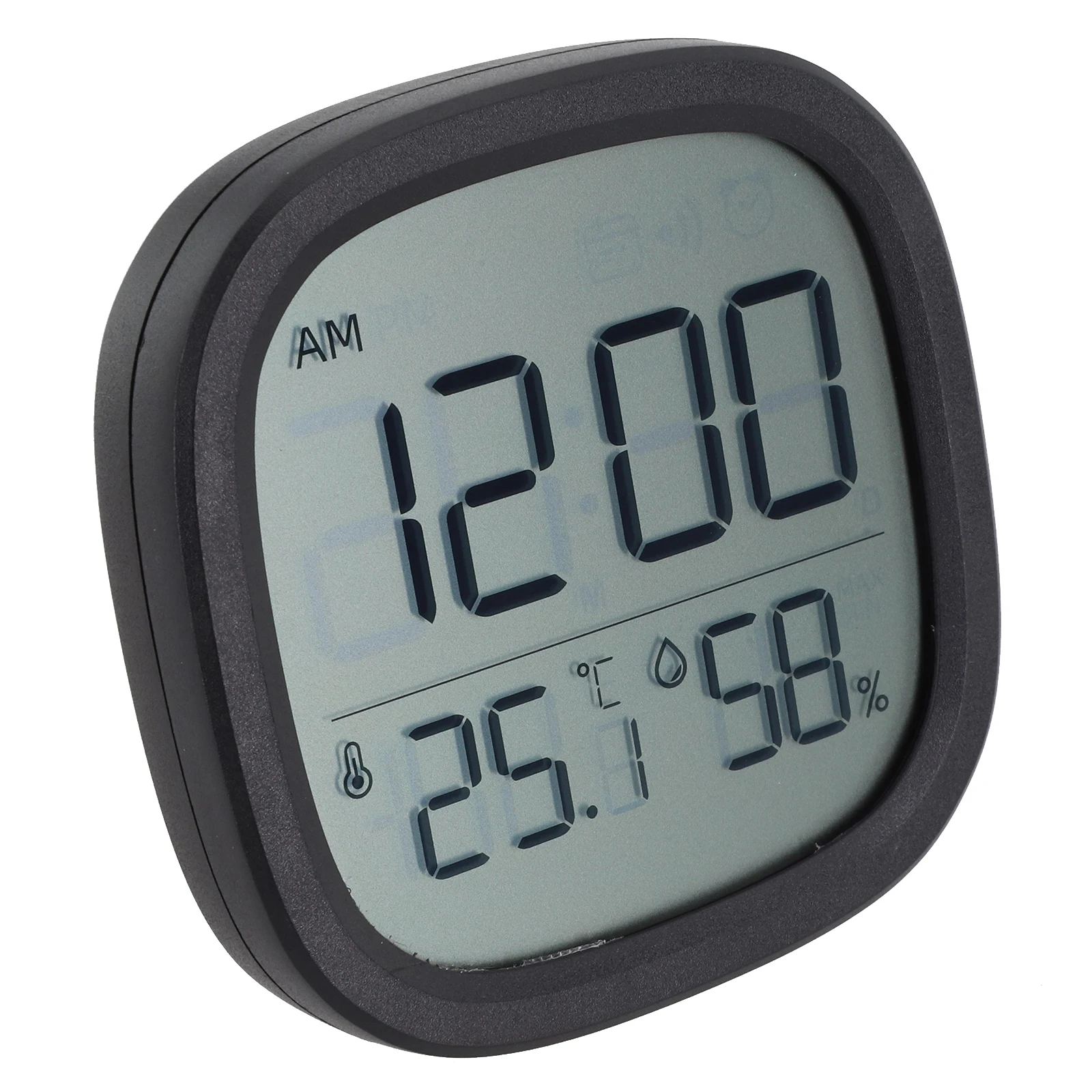 Multifunction Thermometer Hygrometer Desktop Digital Clock Magnetic Alarm Clock Kitchen Timer Loud Alarm