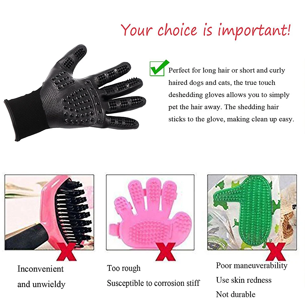 Pet Grooming Gloves