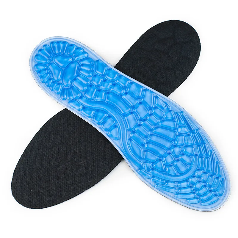 Silicone Gel Orthopedic Insoles Men Women Foot Care Protector Arch Support Shoe Pad Sport Running Gel Insoles Insert Cushion