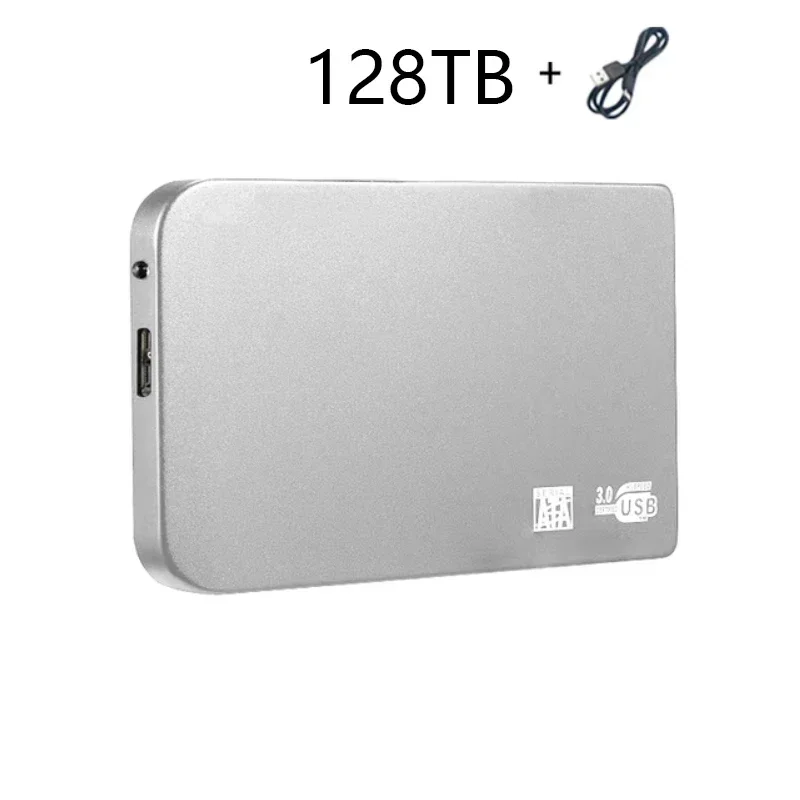 High-Speed 128TB SSD External Storage Enclosure with USB 3.0 Connection