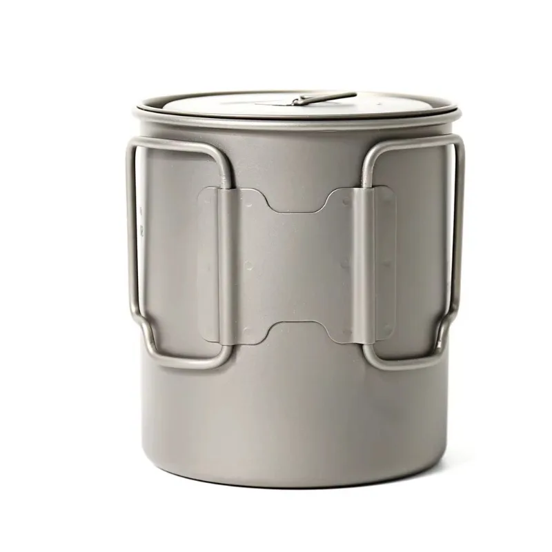 TOAKS Titanium 750ml Pot POT-750 Titanium Cup Ultralight Outdoor Tableware Camping Mug titanium tableware outdoor pot titanium cup