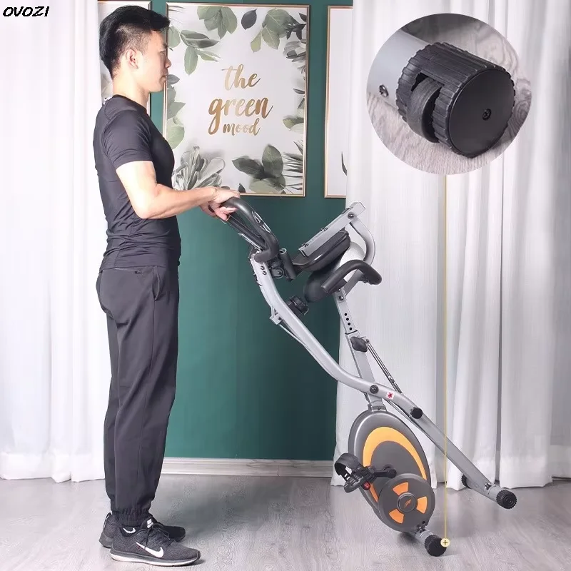 운동용 자전거 홈 스피닝 바이크 자기 제어 무소음 실내 자전거 트레이너 피트니스 장비 최신 제품