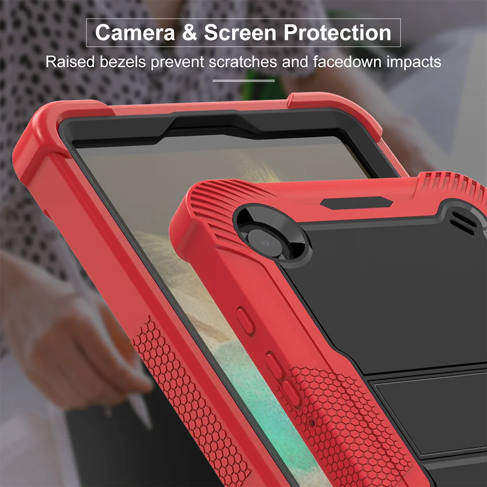 Durable Armor Stand Tablet Case with Kickstand
