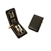 8 in 1 Gold Plating Professional Manicure Pedicure Set Kit Tool For Dad Husband Men Boy Friend Holiday Birthday Christmas Gift 2