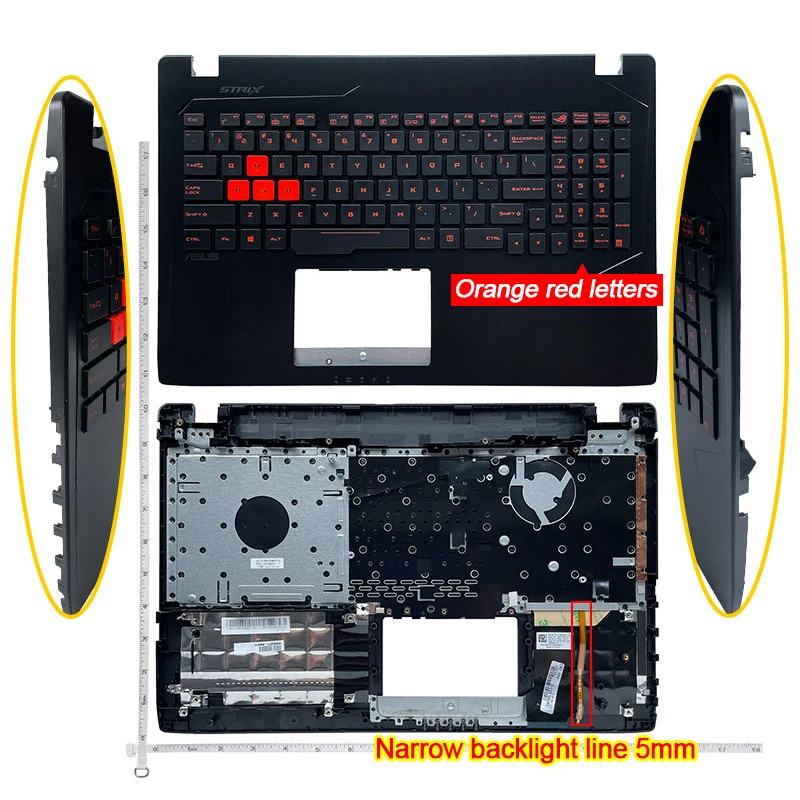 Clavier Français AZERTY Filaire Pour Asus G53J G53JW G53S G53SW G53SX - Réf. CL-191-X61AZN - Neuf