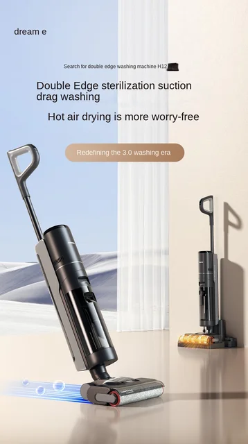 Dreame H12 PRO Wet Dry Vacuum Cleaner, Smart Floor Cleaner