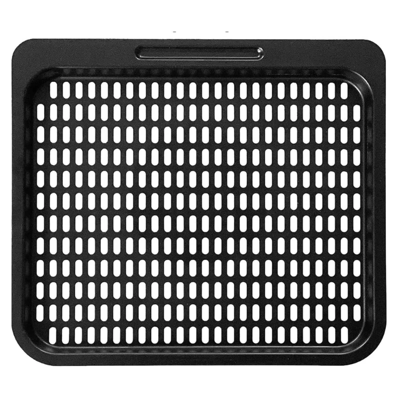 

Useful Air Fryers Tray Removable Wide Application Square Air Fryer Crisper Plate Heat Resistant Grill Pan Kitchen Supply