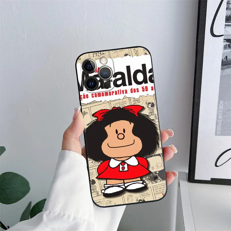 Mafalda Cartoon Phone Case – Stylish and Durable Protective Cover