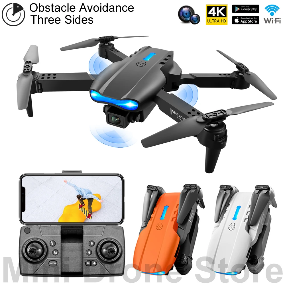 rc helicopter big size K3PRO Wholesale Obstacle Avoidance Mini Drone 4k Profesional Aerial Photography Quadcopter With Dual Camera RC Helicopters Gifts rc remote control helicopter