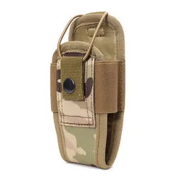 Tactical Universal Radio Holster - Heavy Duty Military - Grade Pouch (CP)